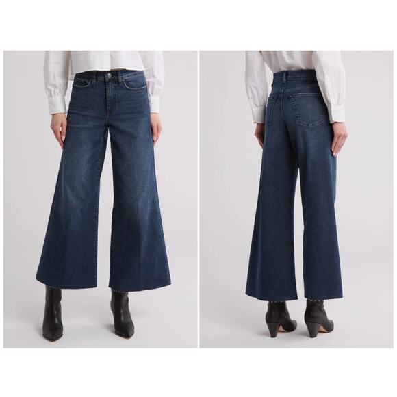 FRAME Le Crop Palazzo Jeans in Crafty Size 29 - Picture 1 of 5